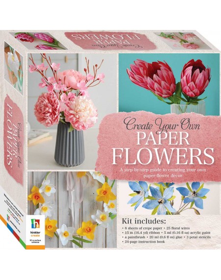 Create Your Own Paper Flowers Box Set