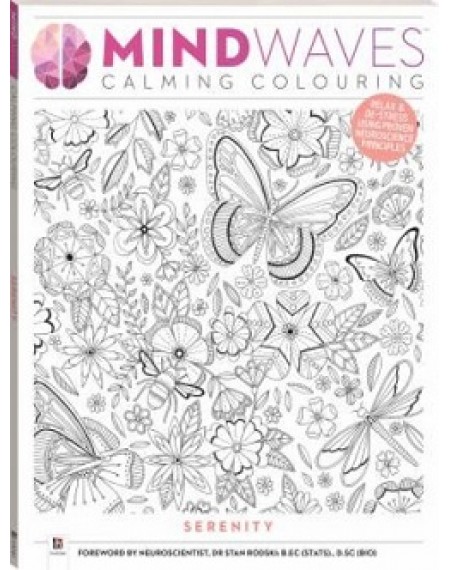 Mindwaves Calming Colouring: Serenity