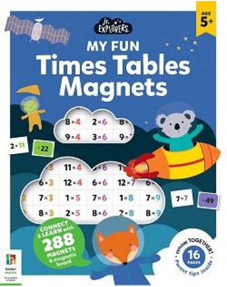 Junior Explorers Magnetic Books: Times Tables