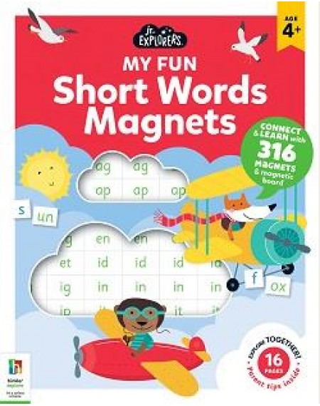 Junior Explorers Magnetic Books: Short Words