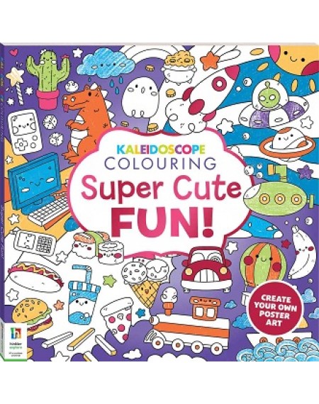 Kaleidoscope Colouring Super Cute Fun