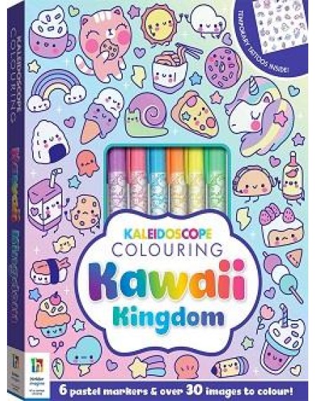 Kaleidoscope Colouring Kit: Kawaii Kingdom