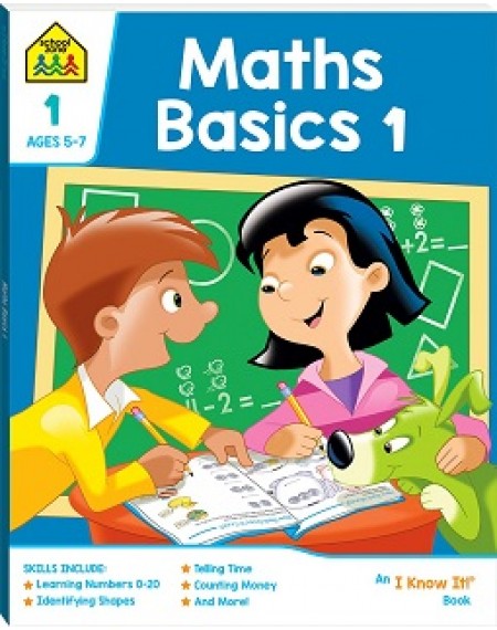School Zone Maths Basics 1 I Know It Book