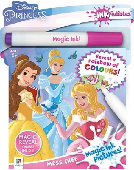 Inkredibles Disney Princess Magic Ink Pictures