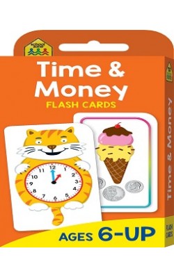 School Zone Flash Cards Time Money