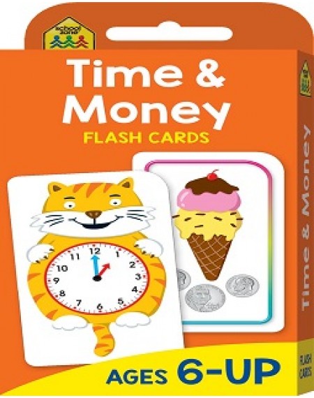 School Zone Flash Cards Time & Money
