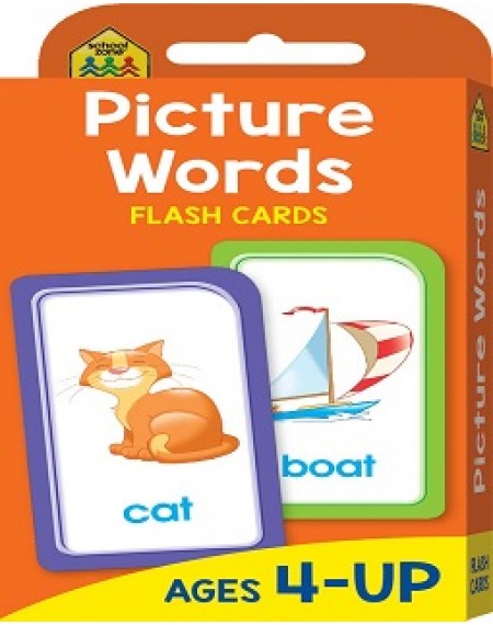 School Zone Picture Words Flash Cards