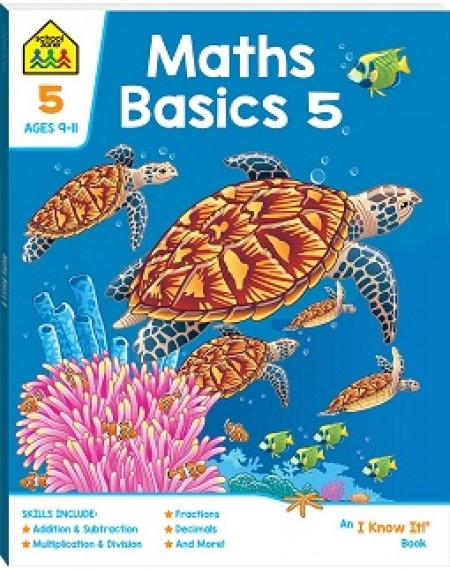 School Zone Maths Basics 5 I Know It Book