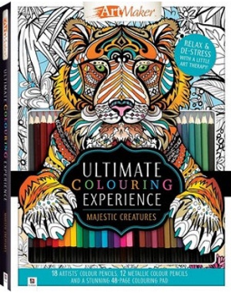 ArtMaker The Ultimate Colouring Experience Kit: Tiger