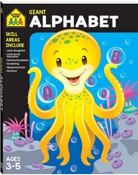 School Zone Giant Alphabet Workbook