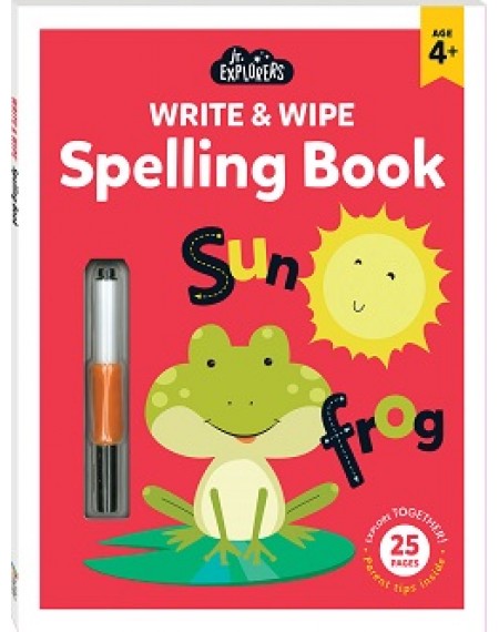 Junior Explorers Write and Wipe: Spelling Book