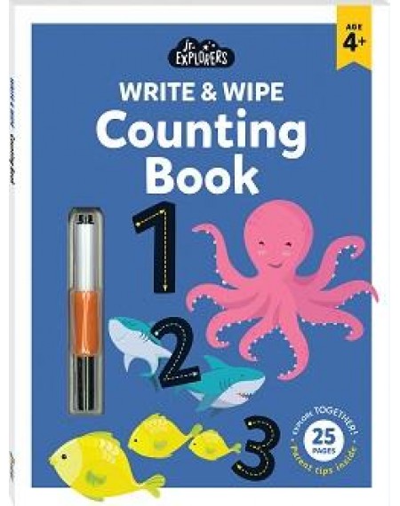 Junior Explorers Write and Wipe: Counting Book