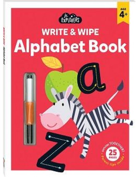 Junior Explorers Write and Wipe: Alphabet Book