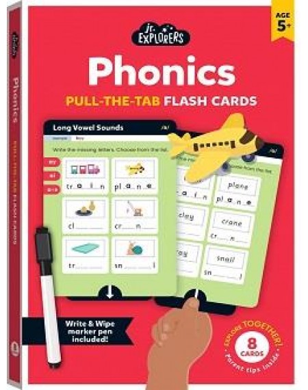 Junior Explorers Pull and Learn Flashcards: Phonics