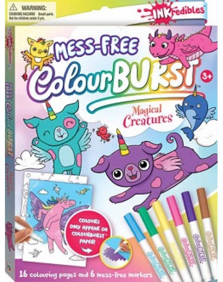 Inkredibles CoComelon Mess-Free Colour Burst Kit - Craft Kits - Art + Craft  - Children - Hinkler