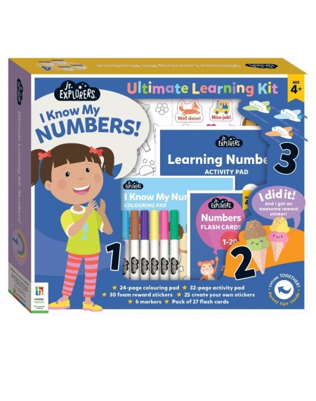 Junior Explorers Ultimate Activity Kit: I Did It! Numbers