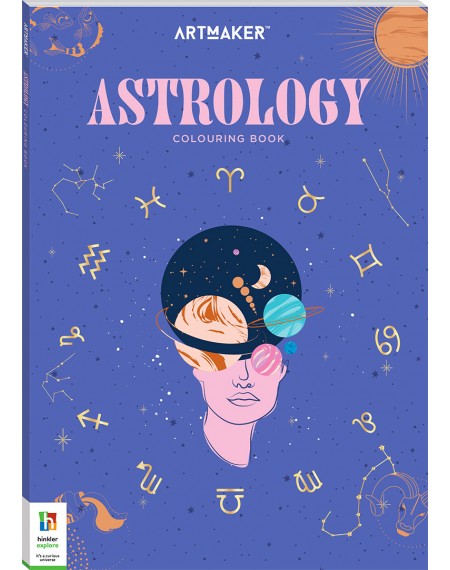 Art Maker Astrology Colouring Book