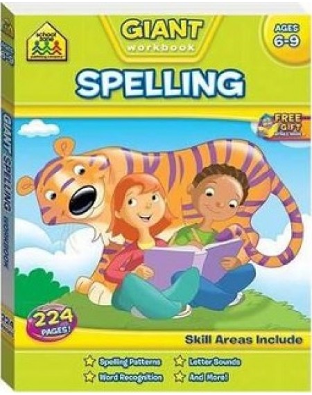School Zone Giiant Workbooks : Giant Spelling