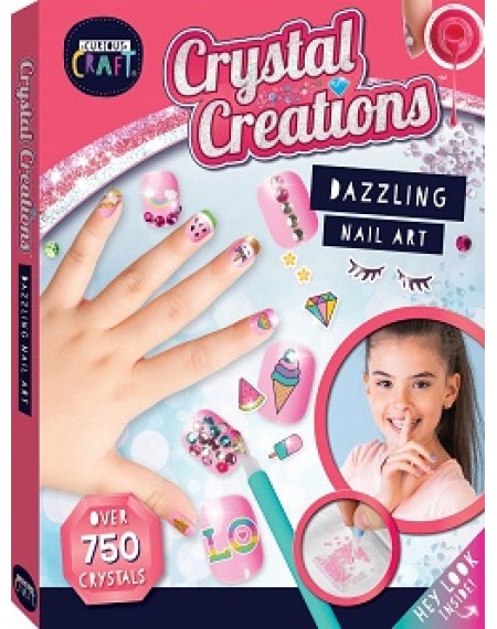 Curious Craft Crystal Creations: Dazzling Nail Art