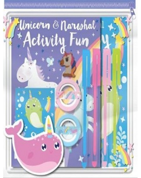 Pencil Case Pack Unicorn & Narwhal