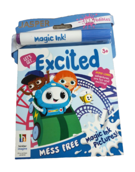 Inkredibles: Jasper Let's Get Excited Magic Ink Pictures