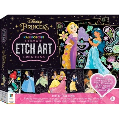 Kaleidoscope Ultimate Etch Art Kit: Disney Princess