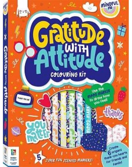Mindful Me Gratitude with Attitude Colouring Kit