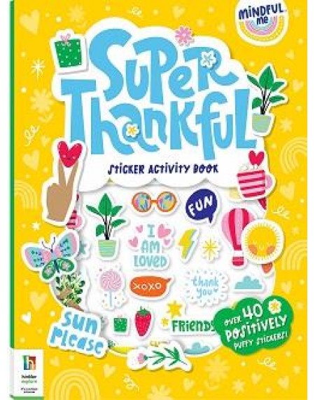 Mindful Me Super Thankful Sticker Activity Book