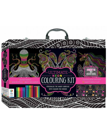 Kaleidoscope Ultimate Colouring Carry Case: Nature