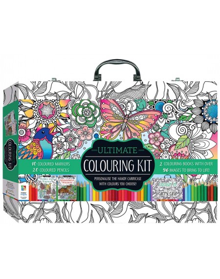 Kaleidoscope Ultimate Colouring Carry Case: Nature