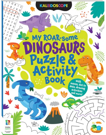 My Roar-some Dinosaurs Puzzle and Activity Book