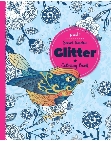 Glitter Colouring: Secret Garden