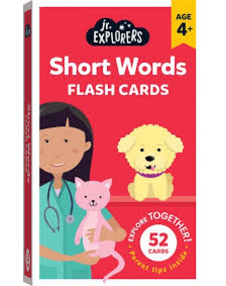 Junior Explorers Flashcards: Short Words