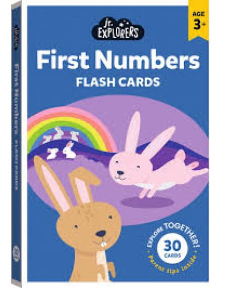 Junior Explorers Large Flashcards: First Numbers