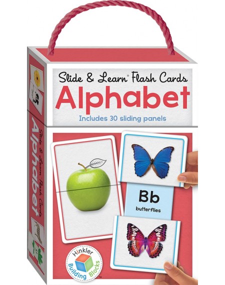 Building Blocks Slide & Learn Flash Cards Alphabet