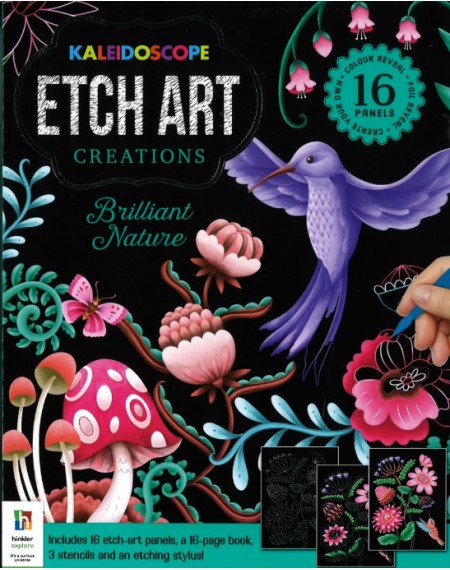 Kaleidoscope Etch Art Creations : Brilliant Nature