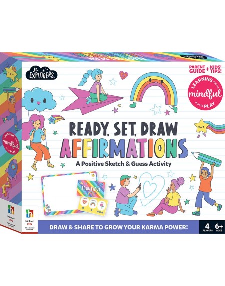 Junior Explorers: Ready, Set, Draw Affirmations