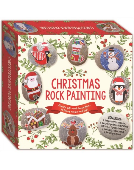 Christmas Rock Painting