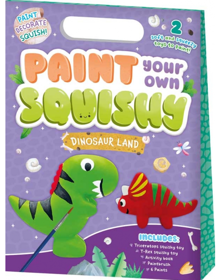 Paint Your Own Squishy: Dinosaur Land