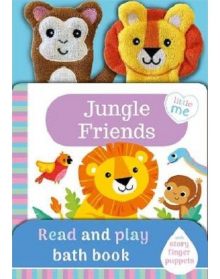 Little Me Best Friend Bath Book : Jungle Friends