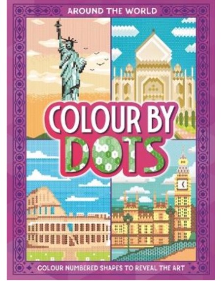 Colour By Dots: Around the World
