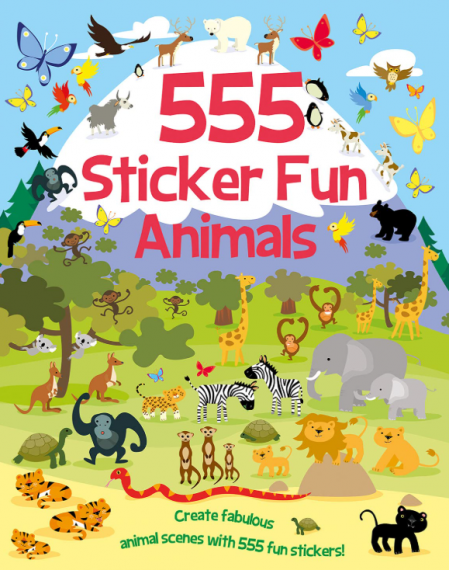 555 Sticker Fun : Animals