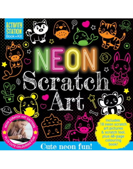 Neon Scratch Art