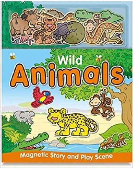 Magnetic Book : Wild Animals