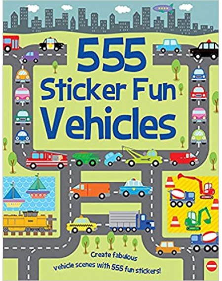 555 Sticker Fun Vehicles