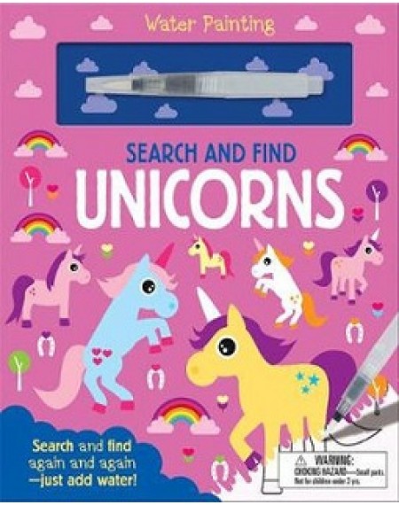Search And Find Water Painting : Unicorns