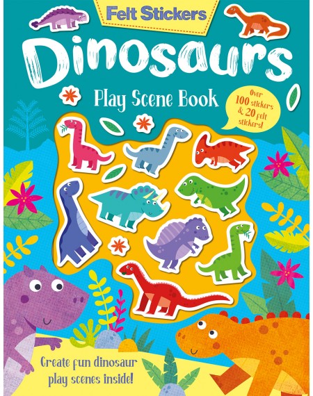 Felt Stickers : Dinosaur