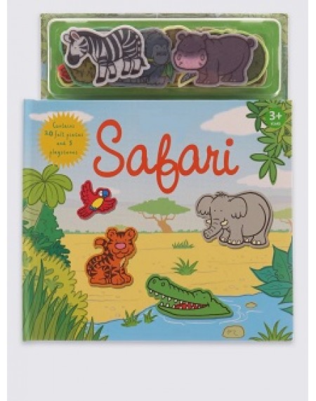Soft Felt Book : Safari