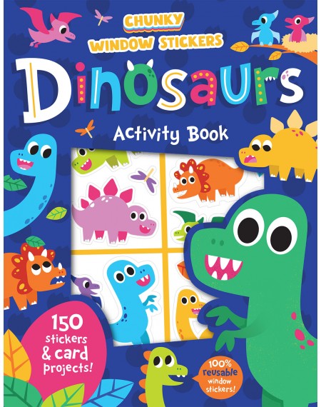 Windows Stickers : Dinosaurs Activity Book