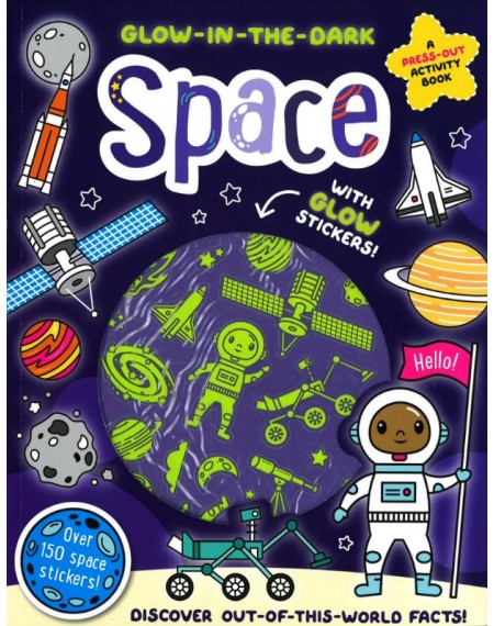 Glow in the Dark Sticker Activity: Space